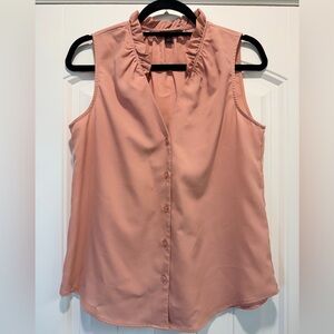 Banana Republic Sleeveless Blouse - Soft Pink